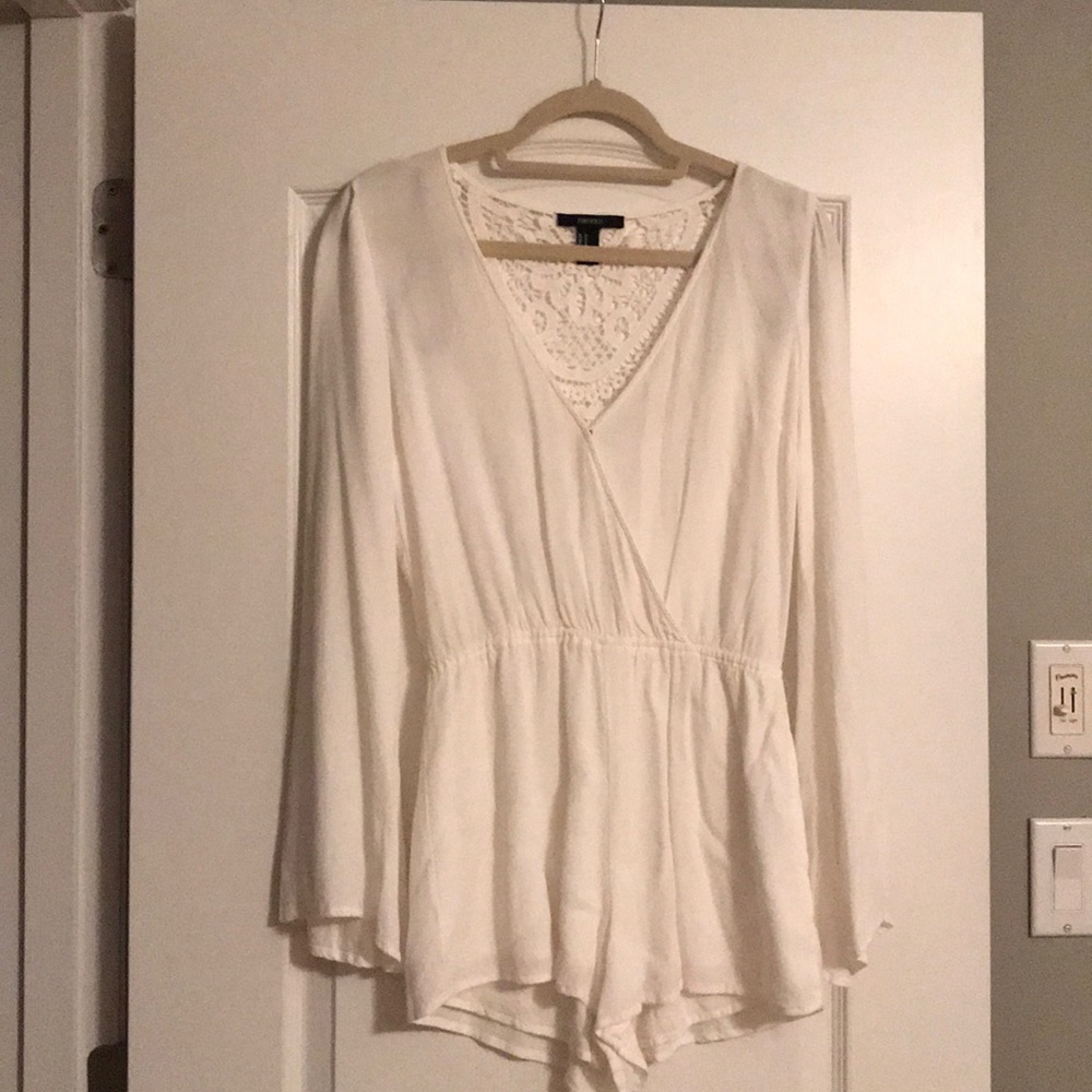 White Romper